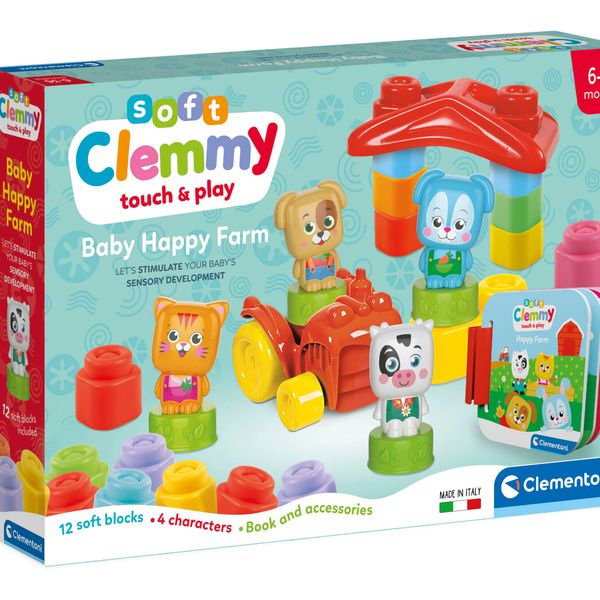 Soft clemmy - baby happy farm - CLEMENTONI