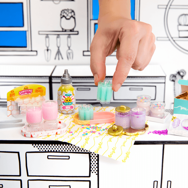 Make it mini lifestyle miniverse serie 1 di mga - set fai-da-te con repliche, confezione misteriosa e gioco in resina - MINIVERSE MGA