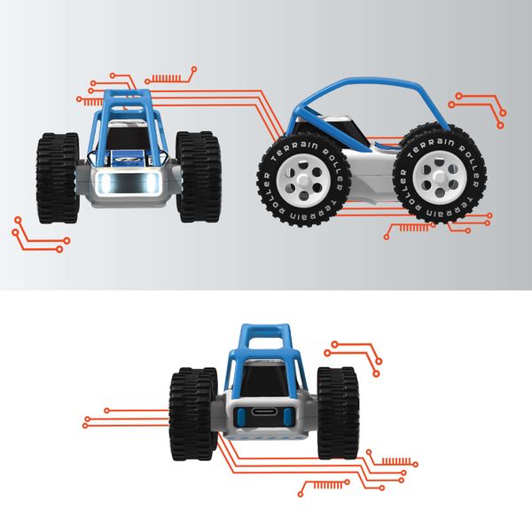 Toy rc xtreme roll cage rechargeable - Sharper Image