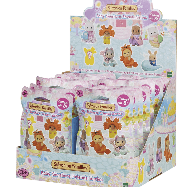 Sylvanian families - personaggi collezionabili - bustine baby - serie bebè amici del mare - SYLVANIAN FAMILIES