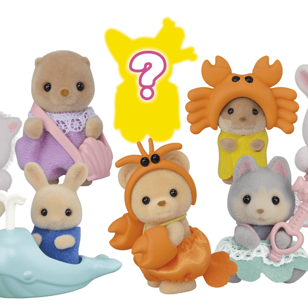 Sylvanian families - personaggi collezionabili - bustine baby - serie bebè amici del mare - SYLVANIAN FAMILIES