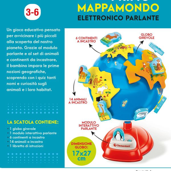 Sapientino - il mio primo mappamondo - SAPIENTINO