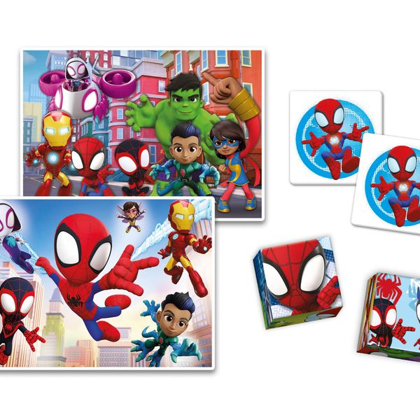 Edukit 4 in 1 marvel spidey and friends - CLEMENTONI