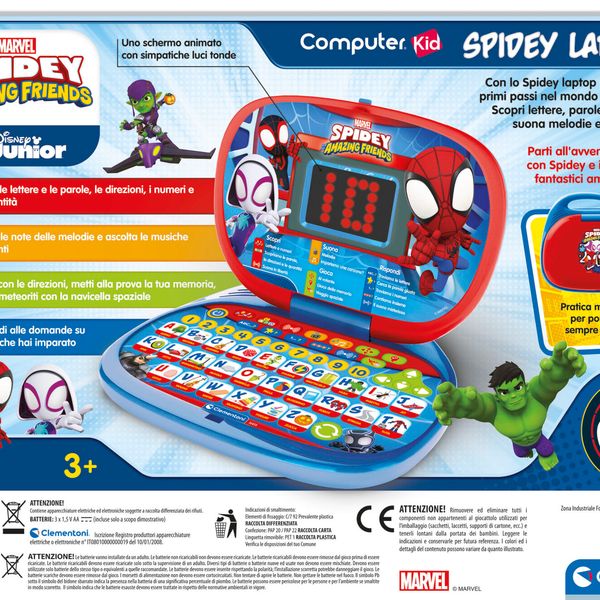 Spidey laptop - CLEMENTONI