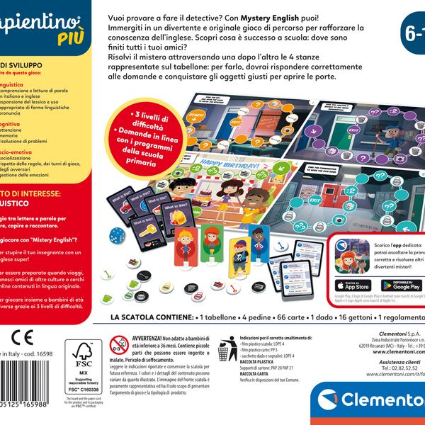 Sapientino più - mistery english - SAPIENTINO