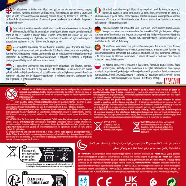 Sapientino penna basic marvel spiderman - SAPIENTINO