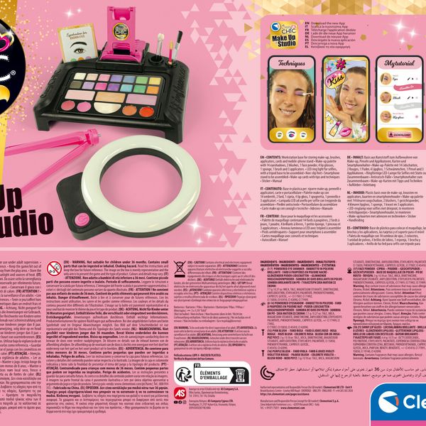 Crazy chic make up studio - CLEMENTONI, CRAZY CHIC