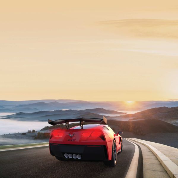 Corvette real drive - Sharper Image