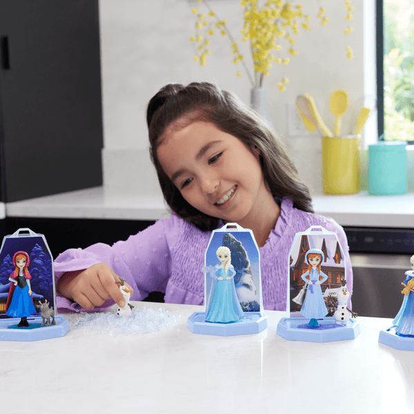 Disney frozen - mini bambole ice reveal con squishy ice assortimento - DISNEY PRINCESS, Disney, Frozen