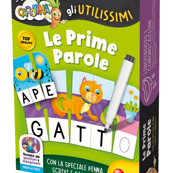 Carotina gli utilissimi le prime parole - LISCIANI