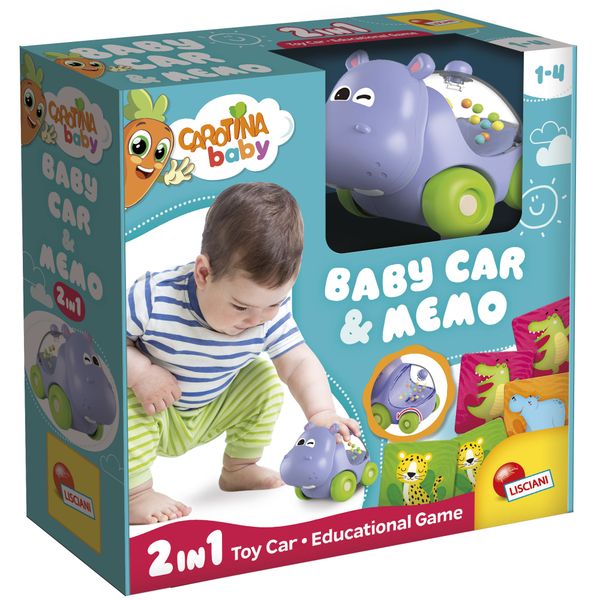 Carotina baby hippo car & memo - 