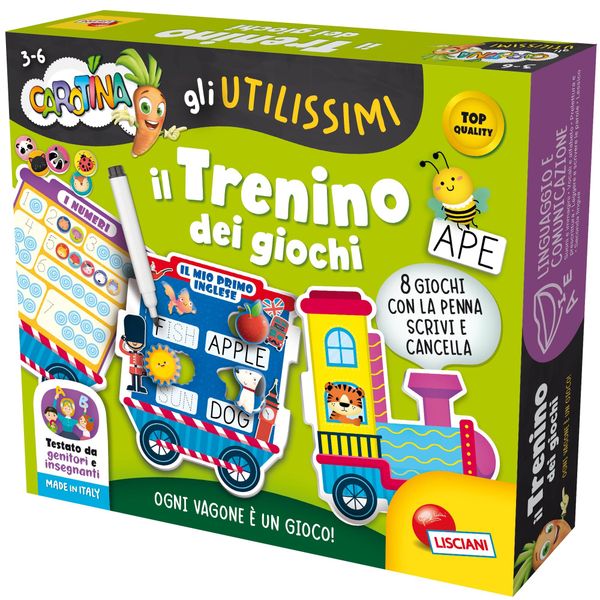 Carotina gli utilissimi il trenino dei giochi - LISCIANI