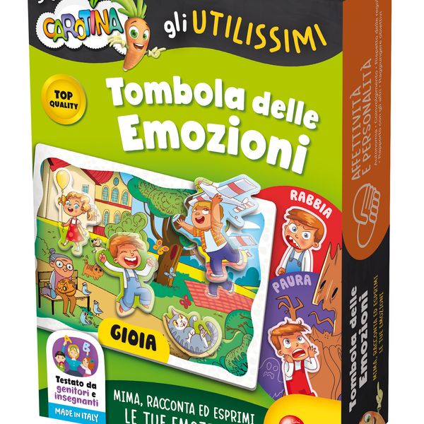 Carotina gli utilissimi tombola delle emozion - LISCIANI
