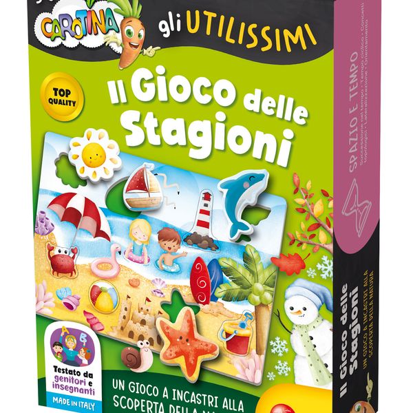 Carotina gli utilissimi il gioco delle stagioni                                                                                                                                     . - LISCIANI
