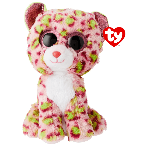 Ty - lainey - leopardo beanie boos peluche, cucciolo, 15 centimetri, t36312 - TY