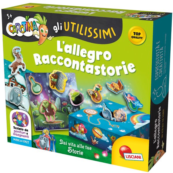 Carotina gli utilissimi l'allegro raccontastorie - LISCIANI