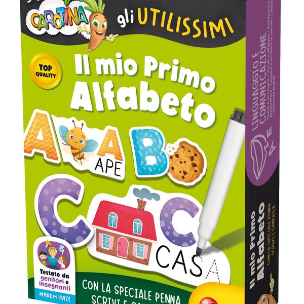 Carotina gli utilissimi il mio primo alfabeto - LISCIANI