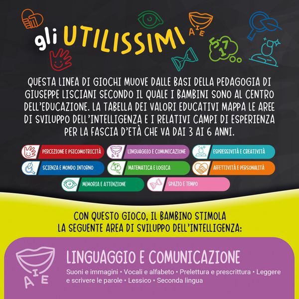 Carotina gli utilissimi 10 giochi di lettura e scrittura - LISCIANI