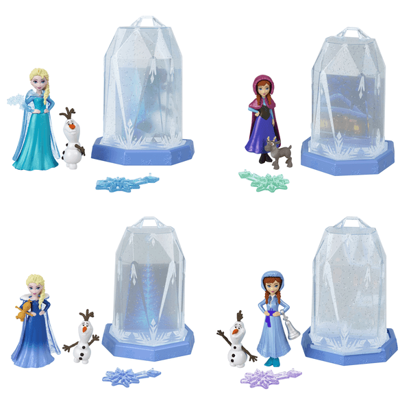 Disney frozen - mini bambole ice reveal con squishy ice assortimento - DISNEY PRINCESS, Disney, Frozen