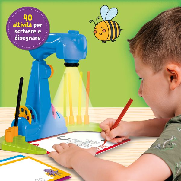 Carotina proiettore scuola di lettura e scrittura - LISCIANI