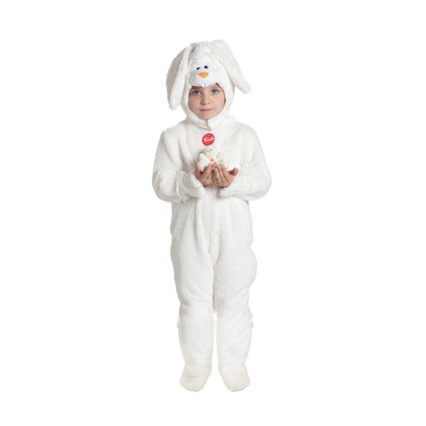 Costume morbidissimo della trudi coniglietto con peluche disponibile in diverse taglie - 