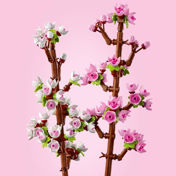 Lego creator 40725 fiori di ciliegio, set per adulti e bambini 8+ anni, regalo per san valentino, per donna, uomo, lei o lui - LEGO CREATOR, LEGO
