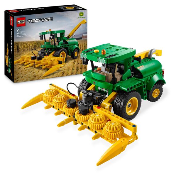 Lego technic 42168 john deere 9700 forage harvester, trattore giocattolo per bambini 9+ anni, veicolo mietitrebbia funzionante - LEGO TECHNIC, Lego