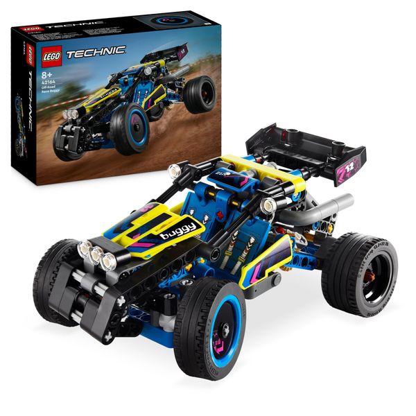 Lego technic 42164 buggy da corsa, macchina giocattolo per bambini da 8 anni in su, regalo amanti modellini di auto da gara - LEGO TECHNIC, Lego