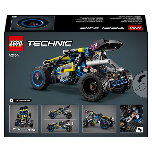Lego technic 42164 buggy da corsa, macchina giocattolo per bambini da 8 anni in su, regalo amanti modellini di auto da gara - LEGO TECHNIC, LEGO