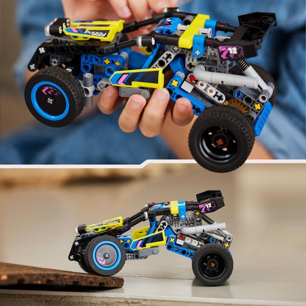 Lego technic 42164 buggy da corsa, macchina giocattolo per bambini da 8 anni in su, regalo amanti modellini di auto da gara - LEGO TECHNIC, LEGO