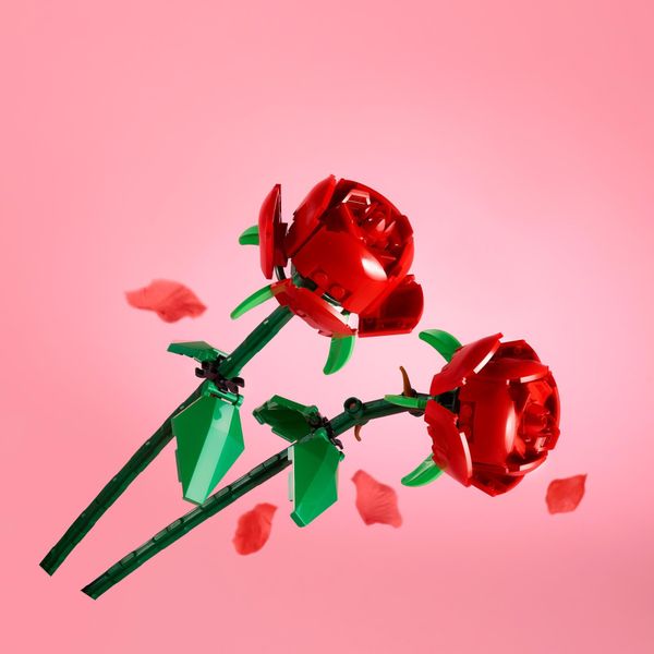 Lego creator 40460 rose set fiori finti compatibile con bouquet di fiori artificiali, regalo di san valentino per lei o lui - LEGO CREATOR, LEGO