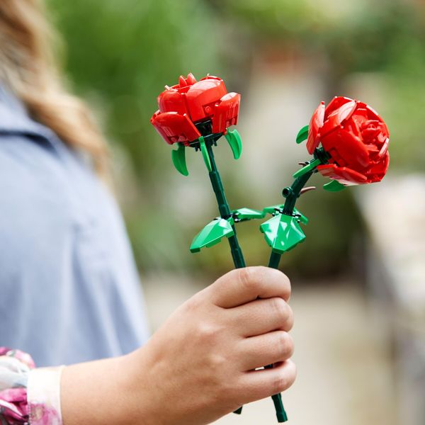 Lego creator 40460 rose set fiori finti compatibile con bouquet di fiori artificiali, regalo di san valentino per lei o lui - LEGO CREATOR, LEGO