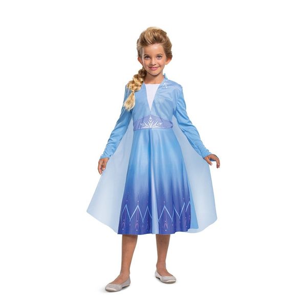 Costume travestimento azzurro originale elsa di frozen disponibile in diverse taglie - DISNEY PRINCESS, Frozen