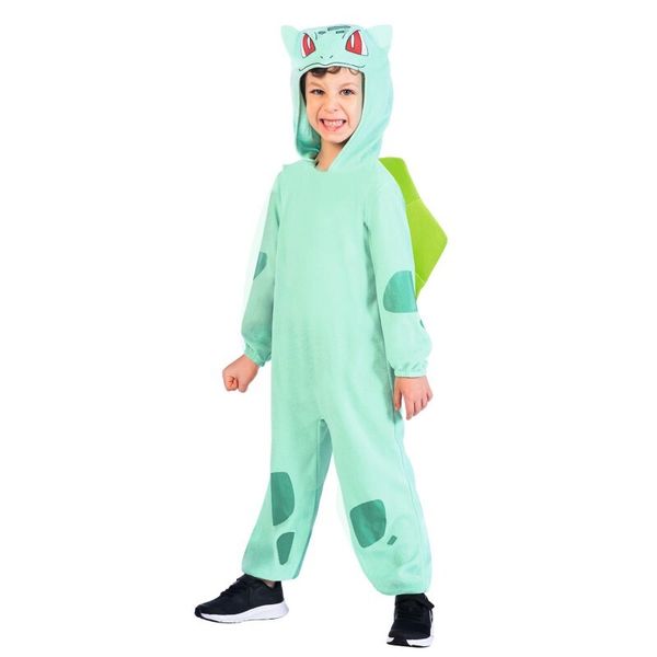 Amscan pokemon, costume bulbasaur in scatola disponibile in diverse taglie - POKEMON