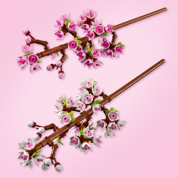 Lego creator 40725 fiori di ciliegio, set per adulti e bambini 8+ anni, regalo per san valentino, per donna, uomo, lei o lui - LEGO CREATOR, LEGO