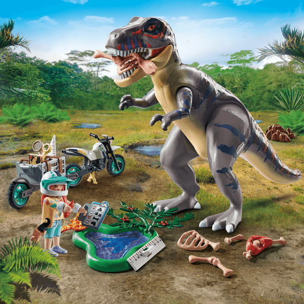 Playmobil dinos 71524 sulle tracce del t-rex per bambini dai 4 anni - Playmobil