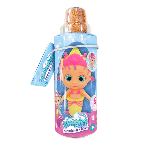 Bloopies mermaids in a bottle, sirenette spruzza-acqua in bottiglia - BLOOPIES
