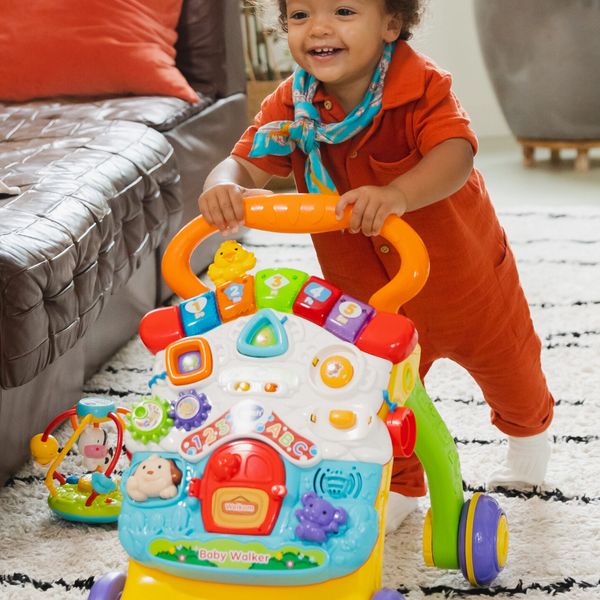 Vtech - un super primipassi parlante 2 in 1 con tavolo attività rimovibile per fare il pieno di scoperte! - VTECH