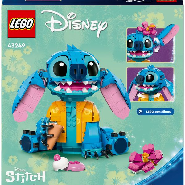Lego disney 43249 stitch, gioco per bambini 9+, personaggio da costruire con parti mobili, idea regalo divertente dal film - Disney, Disney Stitch, LEGO