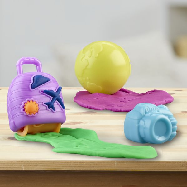 Play-doh, il mio primo aeroplano esploratore, starter set per attività manuali, per bambini e bambine - PLAY-DOH