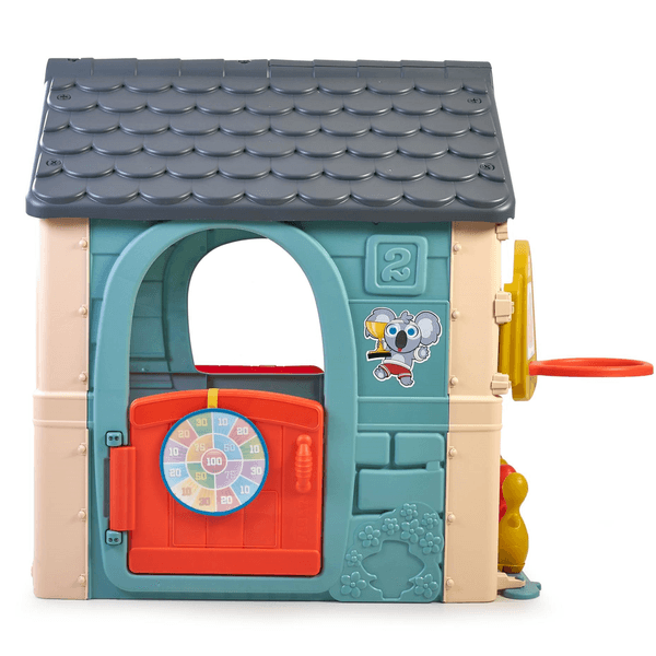 Feber casual 6 activities house, casetta con 6 divertenti attività, colori pastello, per bambini/e dai 3 anni - FEBER