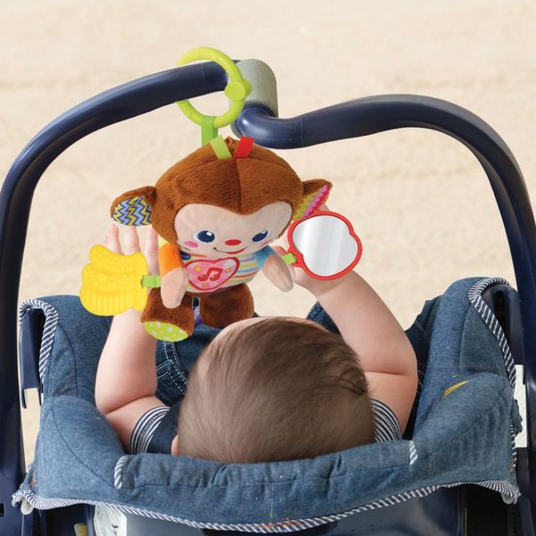 Vtech - noè, scimmietta canterina interattiva con sensore di movimento integrato - VTECH