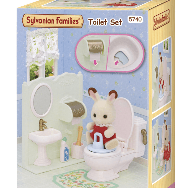 Sylvanian families - set accessori toilette - arredamento e accessori per la casa sf - SYLVANIAN FAMILIES