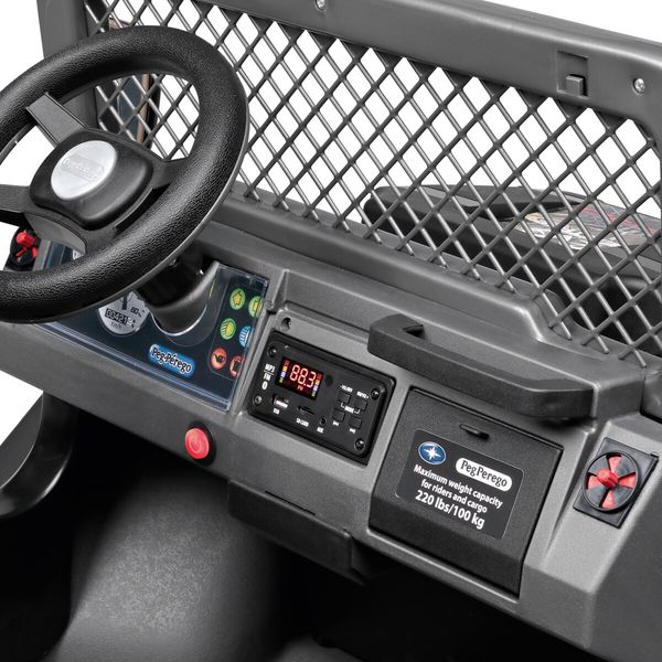 Fuoristrada gaucho pro realtree™ - peg perego il fuoristrada elettrico per un livello superiore di gioco e prestazioni su tutti i terreni! ruote gommate e 2 motori silenziosi con una potenza di ben 840w. 6 anni + - Peg Perego