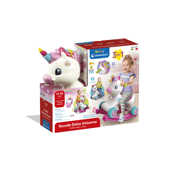 Clementoni - 17855 - nuvola dolce unicorno - BABY CLEMENTONI