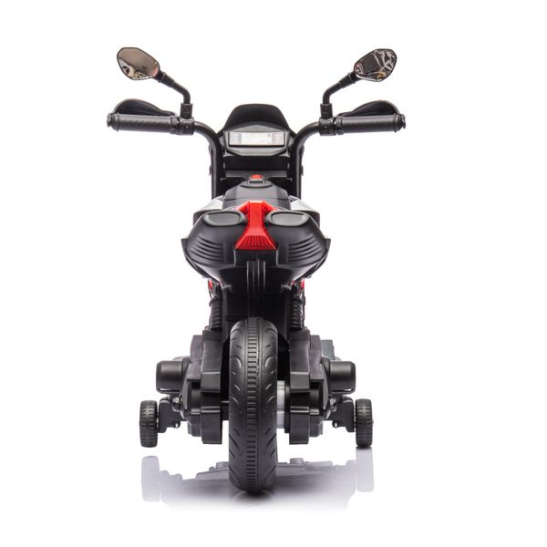 Moto elettrica cavalcabile per bambini 6v aprilia dorsoduro small colore nero - 