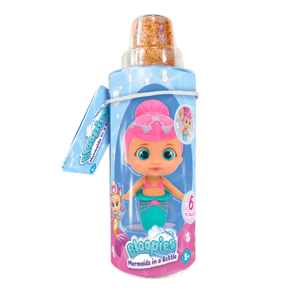 Bloopies mermaids in a bottle, sirenette spruzza-acqua in bottiglia - BLOOPIES