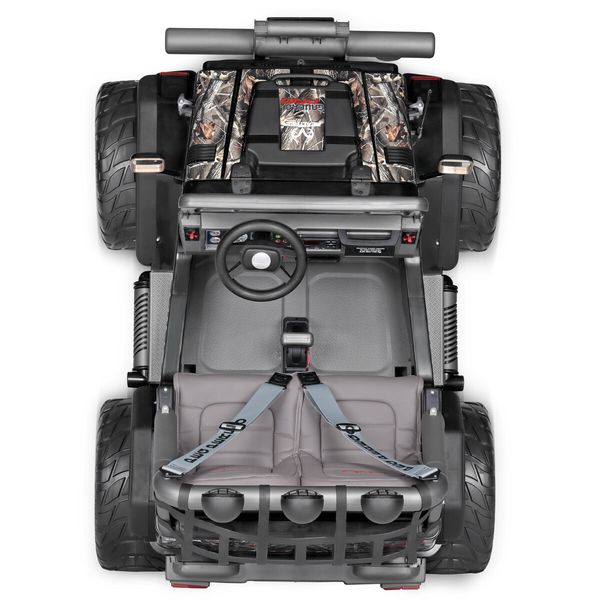 Fuoristrada gaucho pro realtree™ - peg perego il fuoristrada elettrico per un livello superiore di gioco e prestazioni su tutti i terreni! ruote gommate e 2 motori silenziosi con una potenza di ben 840w. 6 anni + - Peg Perego