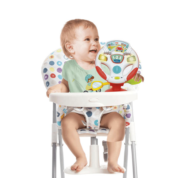 Clementoni - 17933 - gira e guida volante attività - BABY CLEMENTONI