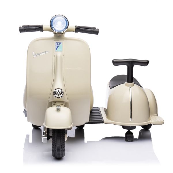 Piaggio vespa con sidecar small elettrica 6v - 